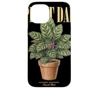 Vintage Calathea Makoyana Plant Dad Nature Flora Gardener Case for iPhone 15