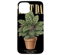 Vintage Calathea Makoyana Plant Dad Nature Flora Gardener Case for iPhone 15 Plus