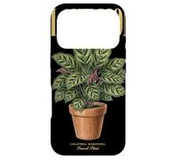 Vintage Calathea Makoyana Plant Mom Nature Flora Gardener Case for iPhone 17 Pro