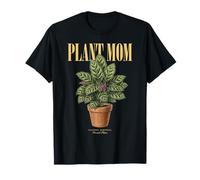 Vintage Calathea Makoyana Plant Mom Nature Flora Gardener T-Shirt