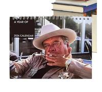 Vintage Calendar, Movie Theme Vintage Planner, Movie Theme Monthly Calendar, For Men Family Seniors Fans Workplace Home Bedroom