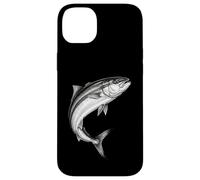 Vintage California YellowtailFish Fishing Fisherman Angler Case for iPhone 14 Plus