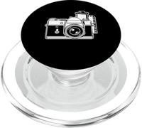 Vintage Camera Photographer Art Retro Design PopSockets PopGrip for MagSafe