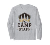 Vintage Camp Staff Campers Crew Director Counselor Squad Long Sleeve T-Shirt