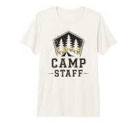 Vintage Camp Staff Campers Crew Director Counselor Squad Premium T-Shirt