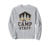 Vintage CAMP STAFF Campers Crew Director Counselor Squad Sweatshirt