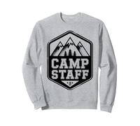 Vintage CAMP STAFF Campers Crew Director Nurse Squad Girls Sweatshirt