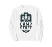 Vintage CAMP STAFF Counselor Camping Host Vibes School Nurse Sweatshirt