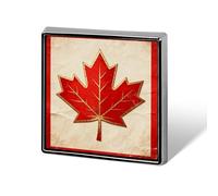Vintage Canada Flag Lapel Pin for Men Brooches And Pins for Women Square Metal Badge for Shirts, Jackets, Hats | Durable Fashion Accessory & Gift for Men, Women, Events