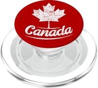 Vintage Canada Retro Canadian Flag Maple Leaf PopSockets PopGrip for MagSafe