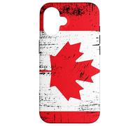Vintage Canadian Banner Fan Canada Flag Retro Case for iPhone 16