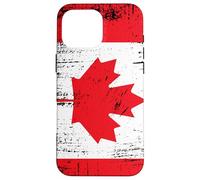 Vintage Canadian Banner Fan Canada Flag Retro Case for iPhone 16 Pro Max