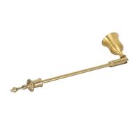 Vintage Candle Extinguisher Snuffer with Long Handle Aluminium Wick Dipper Accessory for Tea Light and Jar Candles with Safe Handling Design for Homes and Interior Decor