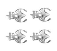 Vintage Candle Snuffer | 4 x Automatic Candle Snuffer with Clip - Decorative Candle Wick Snuffer Flame Wick for Candle Lovers