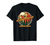 Vintage Cannondale Connecticut Mountain Hiking Souvenir T-Shirt