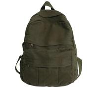 Vintage Canvas Backpack for Women Grunge Hippie Cute Boho School Backpack Casual Y2K Aesthetic Backpack