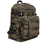 Vintage Canvas Backpack Military Style Rucksack Travel Day Pack Bag