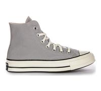 Vintage Canvas Hi-Top Trainers Light Grey 8 1/2 UK