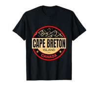 Vintage Cape Breton Island, Nova Scotia Canada Nature Hiking T-Shirt