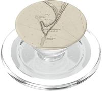 Vintage Cape Lookout National Seashore NC Map (1756) PopSockets PopGrip for MagSafe