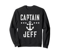Vintage Captain Jeff Cruise or Lake Boating Enthusiasts Sweatshirt