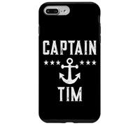 Vintage Captain Tim Personalized Family Cruise Boat Case for iPhone 7 Plus/8 Plus