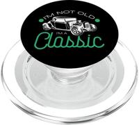 Vintage Car Design "Ich bin nicht alt, ich bin ein Klassiker [German Language] PopSockets PopGrip for MagSafe