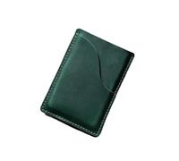 Vintage Card Holder Wallet Organizer for Bank Cards Cash Pouch Money Clip(Green)