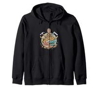 Vintage Carpenter Legacy Craft Pride Design Zip Hoodie