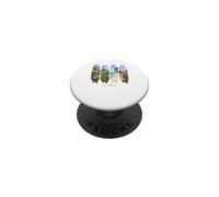 Vintage Cars and Tobacco Valleys Vacation Cuba PopSockets Adhesive PopGrip