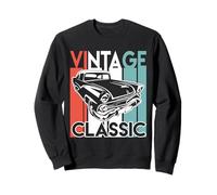Vintage Cars, Classic American Muscle Retro Rides Hot Rod Sweatshirt