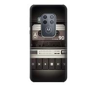 Vintage Cassette Player Case Cover For Motorola Moto One Zoom, Moto One Pro
