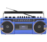 Vintage Cassette Player, Retro Radio Cassette Recorder with, Portable Cassette Player with, Classic Style Boombox for Home, Nostalgia & Collectors