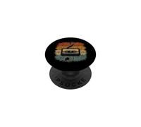 Vintage Cassette Tape Music Lover Retro PopSockets Adhesive PopGrip