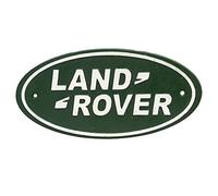 Vintage Cast Iron Oval Wall Sign 35cm x 18cm