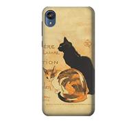 Vintage Cat Poster Case Cover For Motorola Moto E6, Moto E (6th Gen)