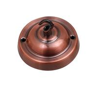 LED Sone Retro Modern Style Chrome Metal Lamp Shades in Antique Shades for Ceiling Lights, Lampshades for Vintage Industrial Pendant Lights Bedroom, Kitchen, and Bathroom