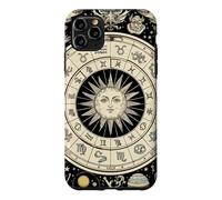 Vintage Celestial Navigation Astrology Zodiac Sun Moon Stars Case for iPhone 11 Pro Max