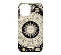 Vintage Celestial Navigation Astrology Zodiac Sun Moon Stars Case for iPhone 12 Pro Max