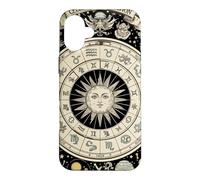 Vintage Celestial Navigation Astrology Zodiac Sun Moon Stars Case for iPhone 16 Plus