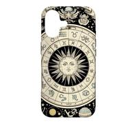 Vintage Celestial Navigation Astrology Zodiac Sun Moon Stars Case for iPhone 17