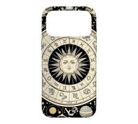 Vintage Celestial Navigation Astrology Zodiac Sun Moon Stars Case for iPhone 17 Pro Max