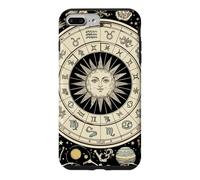 Vintage Celestial Navigation Astrology Zodiac Sun Moon Stars Case for iPhone 7 Plus/8 Plus