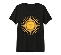 Vintage Celestial Sun Face Solar Astrology Symbol Premium T-Shirt