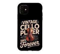 Vintage Cello Player Since Forever Cellist Case for iPhone 11