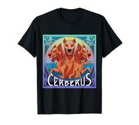 Vintage Cerberus Greek Mythology Lover Three Headed Dog Myth Value Graphic T-Shirt