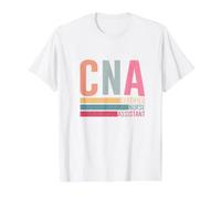 Vintage Certified Nurse Assistant Nursing Assistant CNA Value Graphic T-Shirt, Men, White, S