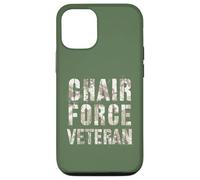 Vintage CHAIR FORCE VETERAN Airman Warrior Proud Air Troops Case for iPhone 12/12 Pro