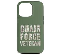 Vintage CHAIR FORCE VETERAN Airman Warrior Proud Air Troops Case for iPhone 13 Pro
