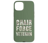 Vintage CHAIR FORCE VETERAN Airman Warrior Proud Air Troops Case for iPhone 15 Plus